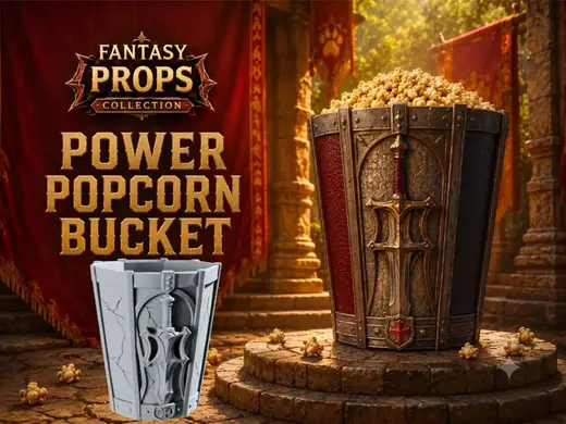 Power Popcorn Bucket