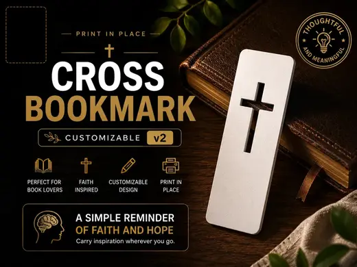 CROSS BOOKMARK make your own BookMark