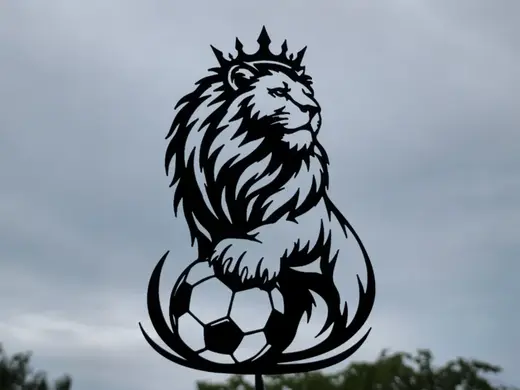 Lion King Soccer Wall Art Decor