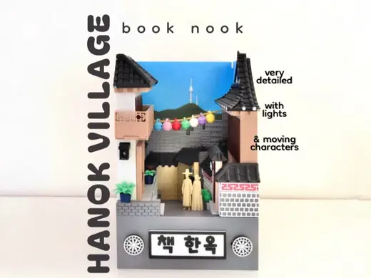 Korean hanok village - Book Nook
