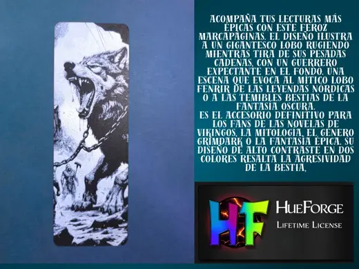 Bookmark Giant Wolf (Fenrir)