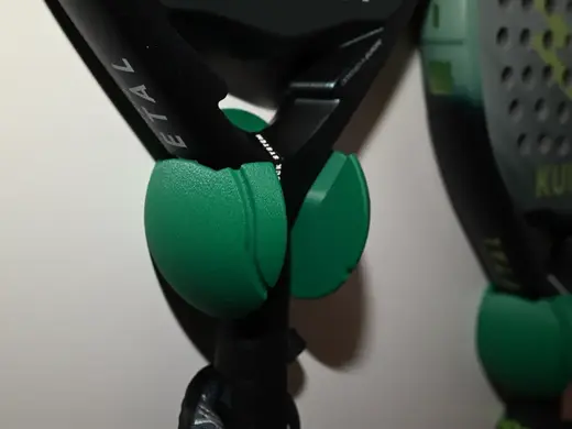 Padel racket holder / wall mount - ball design