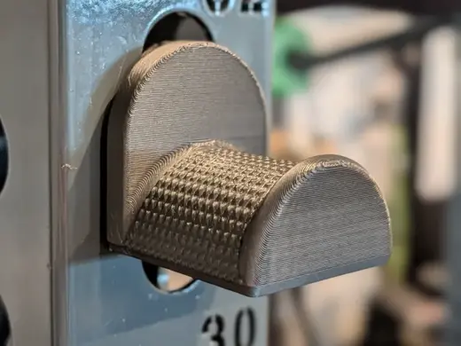 Multi Purpose drop in hanger for 1 inch power rack