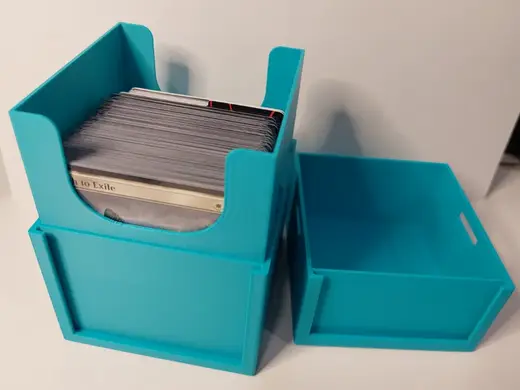 Deck Box XL - 100 card capacity + toploader slot