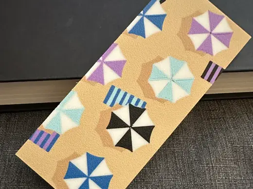 Beach Umbrella Bookmark