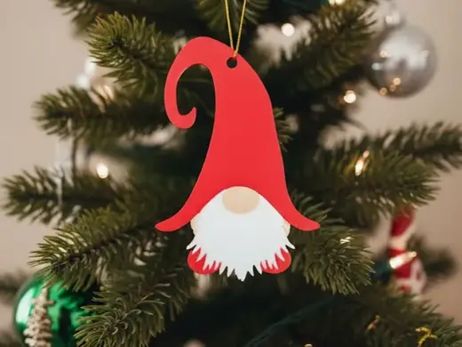 Christmas Elf Keychain/Ornament