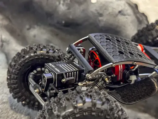 SS24 Chassis Support Bars (Front/Rear) - SCX24
