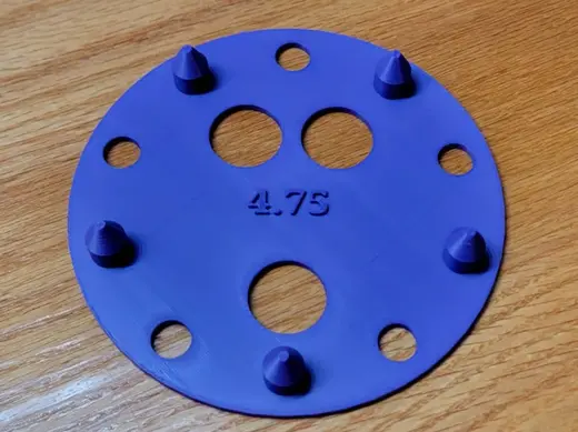 Wheel Bolt Pattern Check Tool 5 x 4.75"