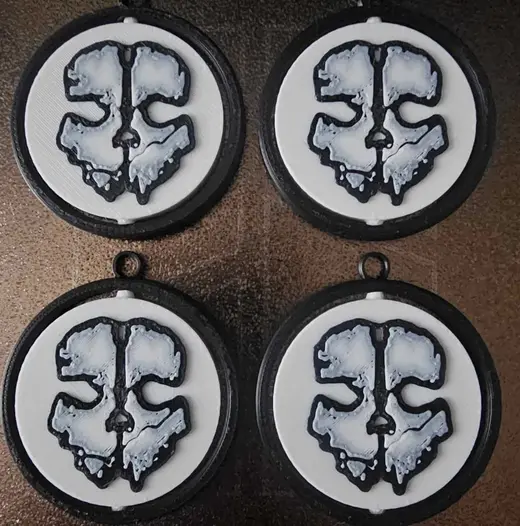 Call of Duty Ghost Keychain