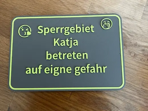 Türschild