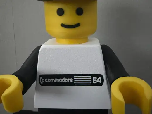 Commodore 64 Brickman 20cm Figur