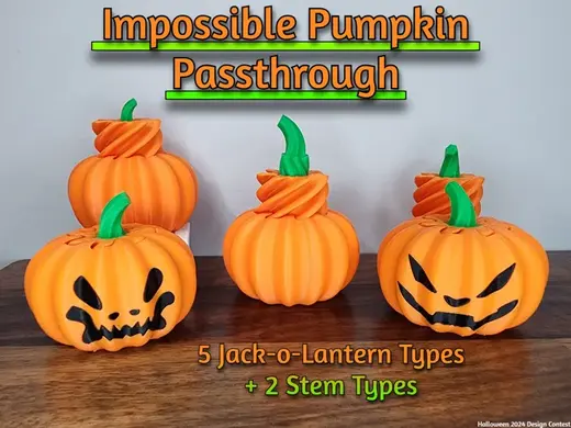 Impossible Pumpkin Passthrough | Halloween