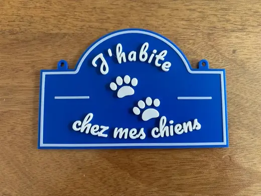 J'habite chez mes chiens