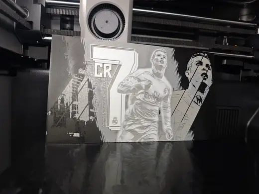 Christiano Ronaldo Cr7 Real Madrid Hueforge