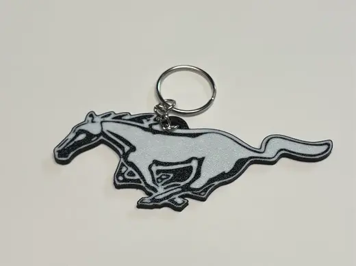Ford Mustang Keychain Bagtag