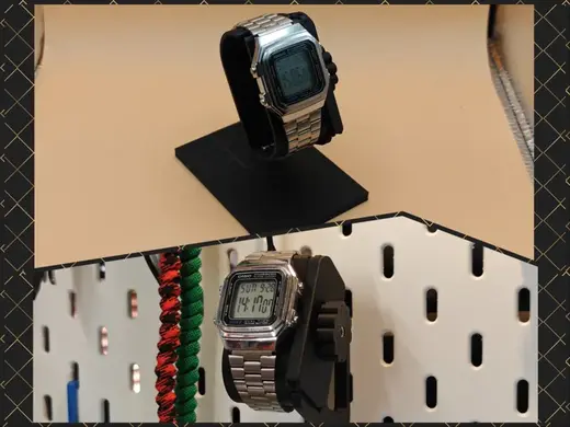 Adjustable Watch Holder for IKEA Skådis /Deskstand