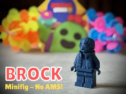 Brawl Stars Minifig Series BROCK - No AMS