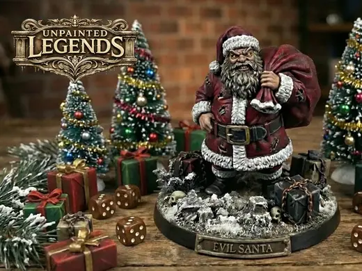 UL - Evil Santa – Dark Fantasy Tabletop Miniature