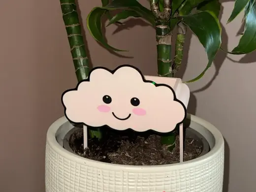 Cloudy die gießende Wolke
