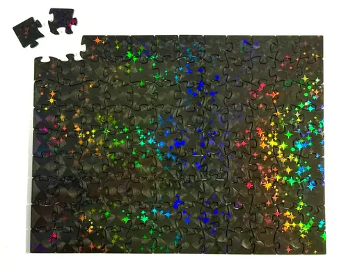 Solid Blank Jigsaw Puzzle for Holographic Plate