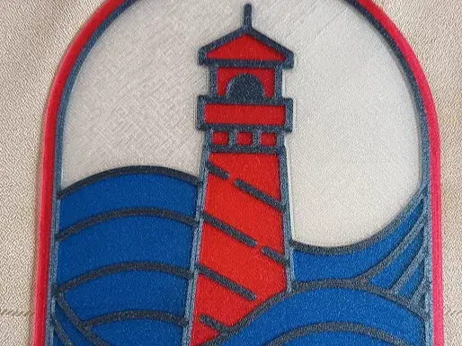 Lighthouse - Stained Glass