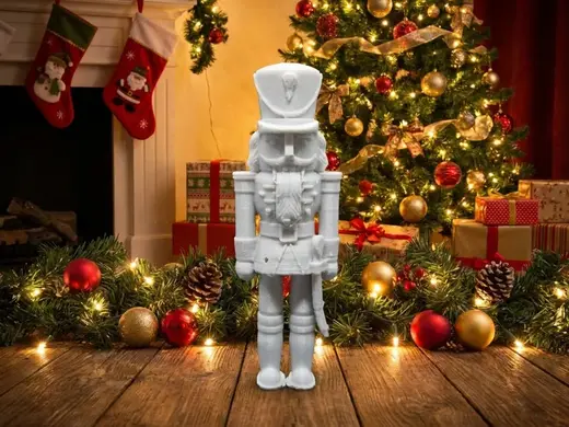 Nutcracker Doll Saber Christmas Decoration Figure