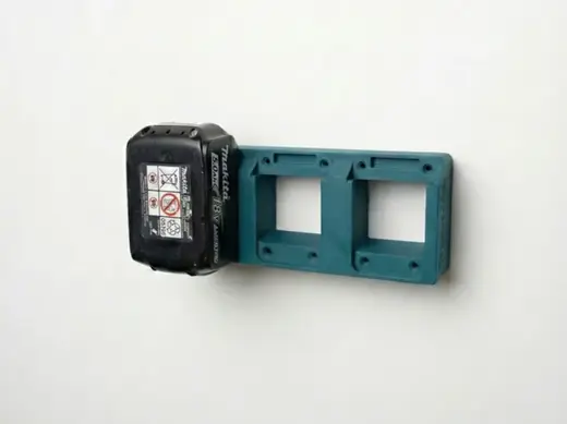 Extended Makita 18v Battery Wallmount