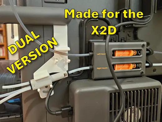 Xerses Remix - X2D Dual 4-in-1 PTFE Adapter Holder