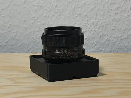 M42 Lens - Box - Cutout Gridfinity