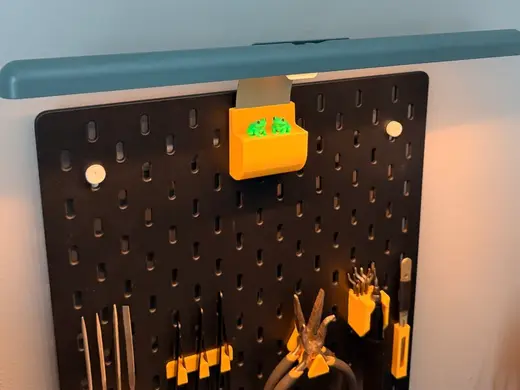Lagergang Light Mount for Skadis Pegboard