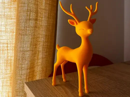 Cute Minimalist Deer Figurine – Elegant Decor