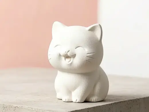 小猫雕像贰拾肆 尾料克星 只要几克