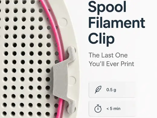 Bambu Lab Spool Filament Clip - AMS and AMS 2 Pro