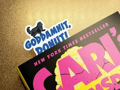 God Damnit, Donut - Bookmark