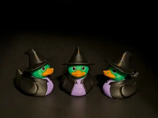 Cute Little Witch Duck (Cruise / Jeep / Halloween)