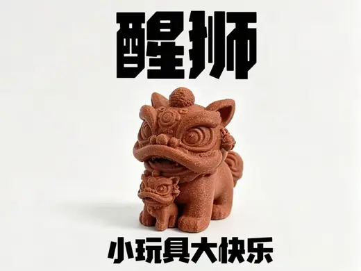 醒狮玩具 摆件 玩伴 手办