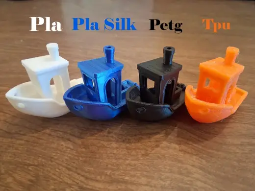 Benchy For Pla, Silk Pla, Petg, And Tpu