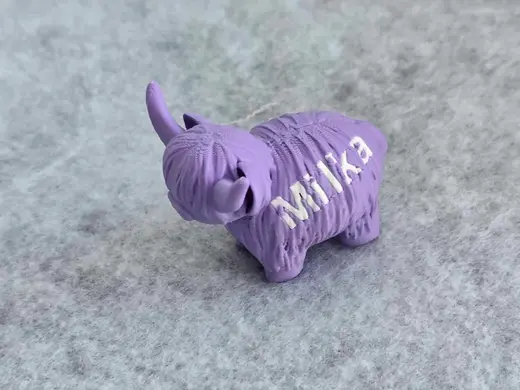 Highland Cow Milka version