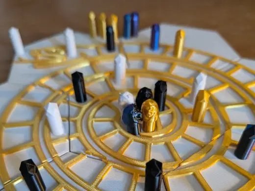 Ancient Egyptian Board Game Mehen