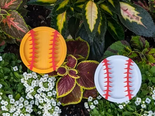 Softball and Baseball Garden Stake