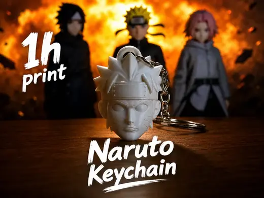 Naruto Keychain – Anime Figure Accessory