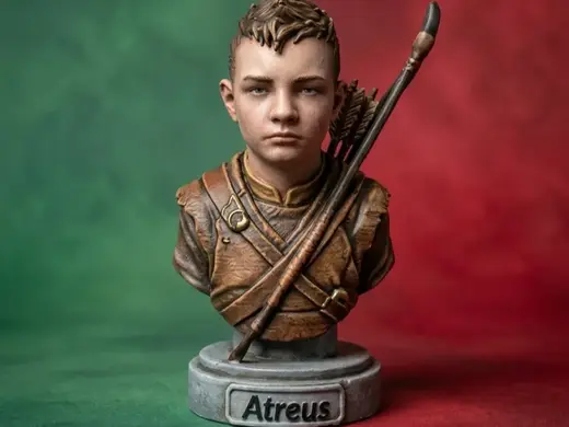 Atreus Bust - God of War
