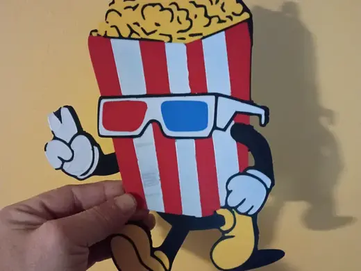 Movie Theater Concession Character