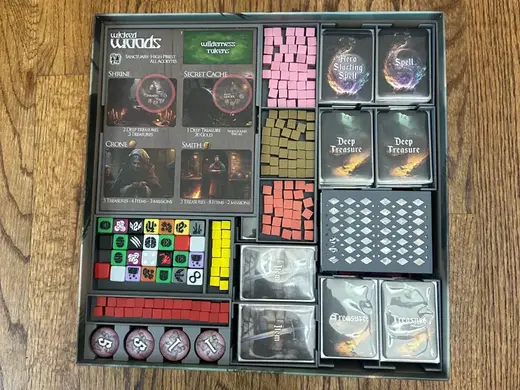 Dragons Down Insert Both Expansions Sleeved