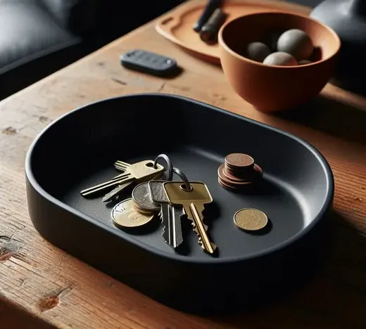 Designer Catch All Tray "Ovalism"