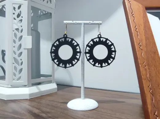 Aretes Corona de Deseos Fugaces