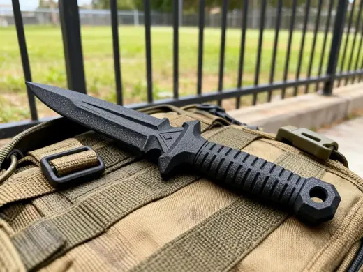 Ridge-Grip Tactical Stiletto