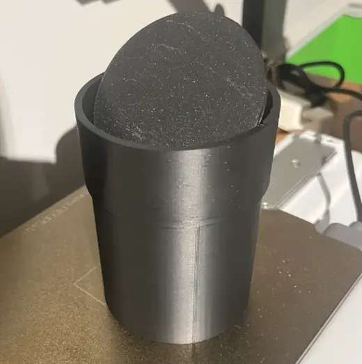 trash can / bin with cover for desk