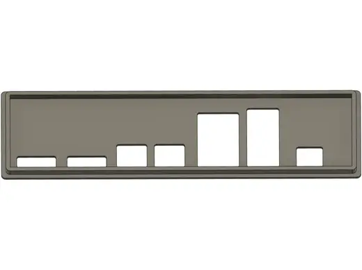 Dell Precision 3640 IO Shield Back Plate