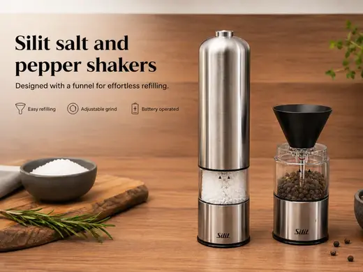 Filling funnel for Silit electric salt/pepper mill